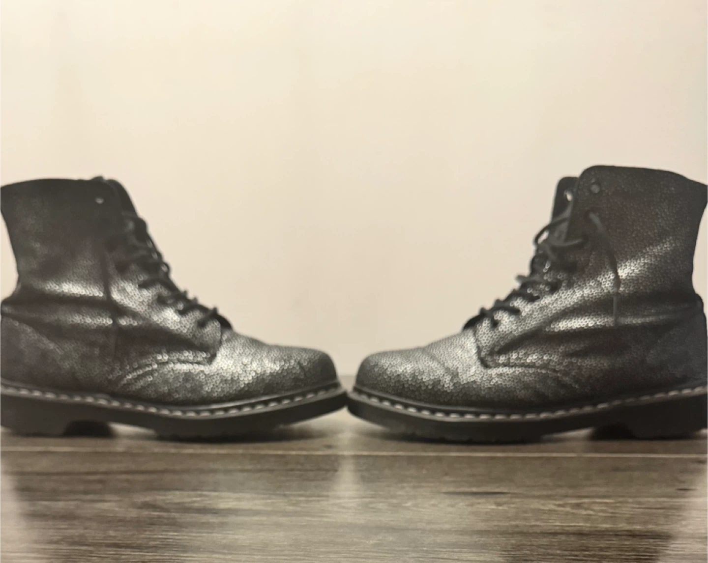 Dr. Martens Metallic Black Boots - photo 3