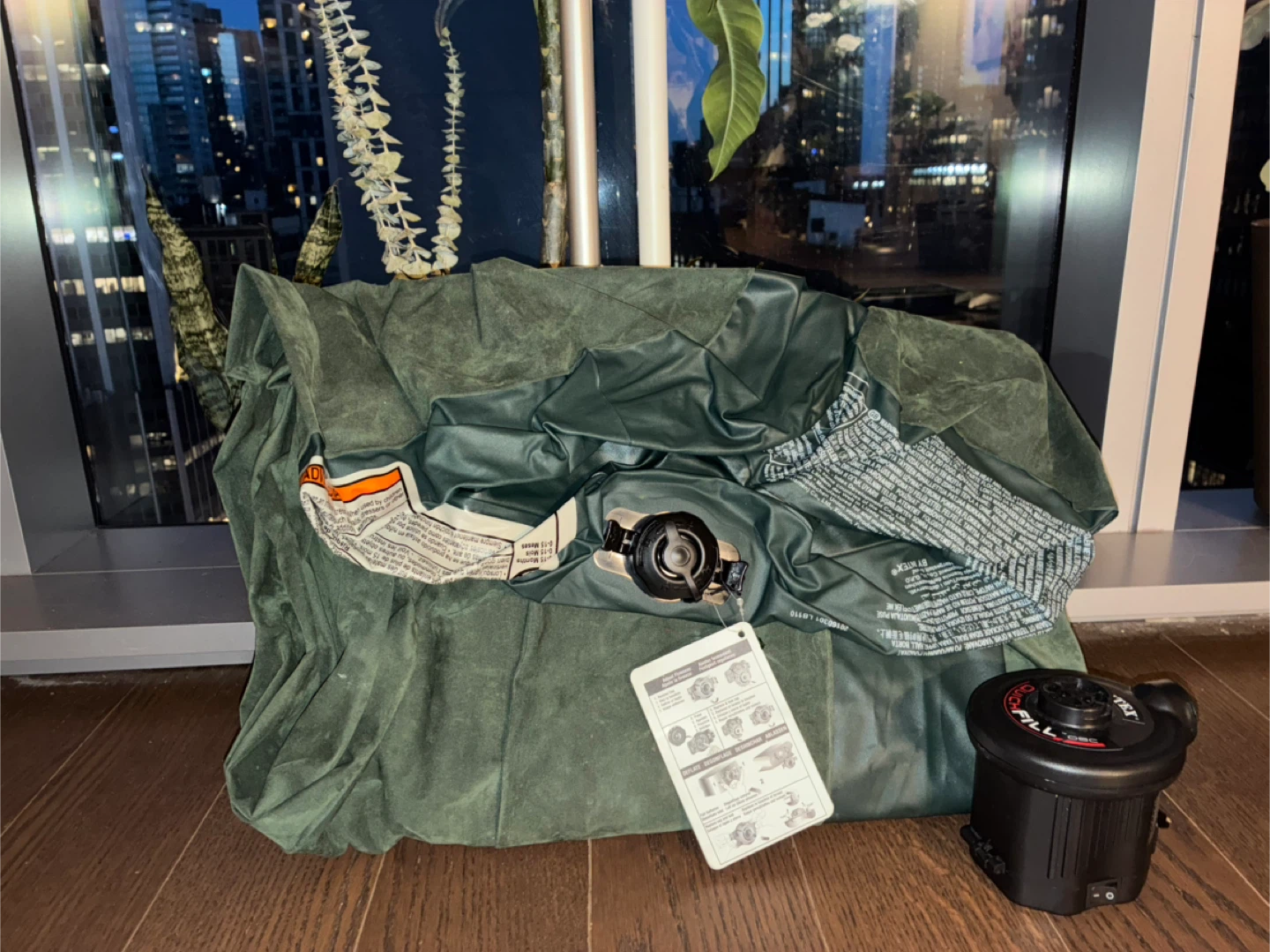 Intex Dura-Beam Air Mattress Full Size with Pump - photo 3