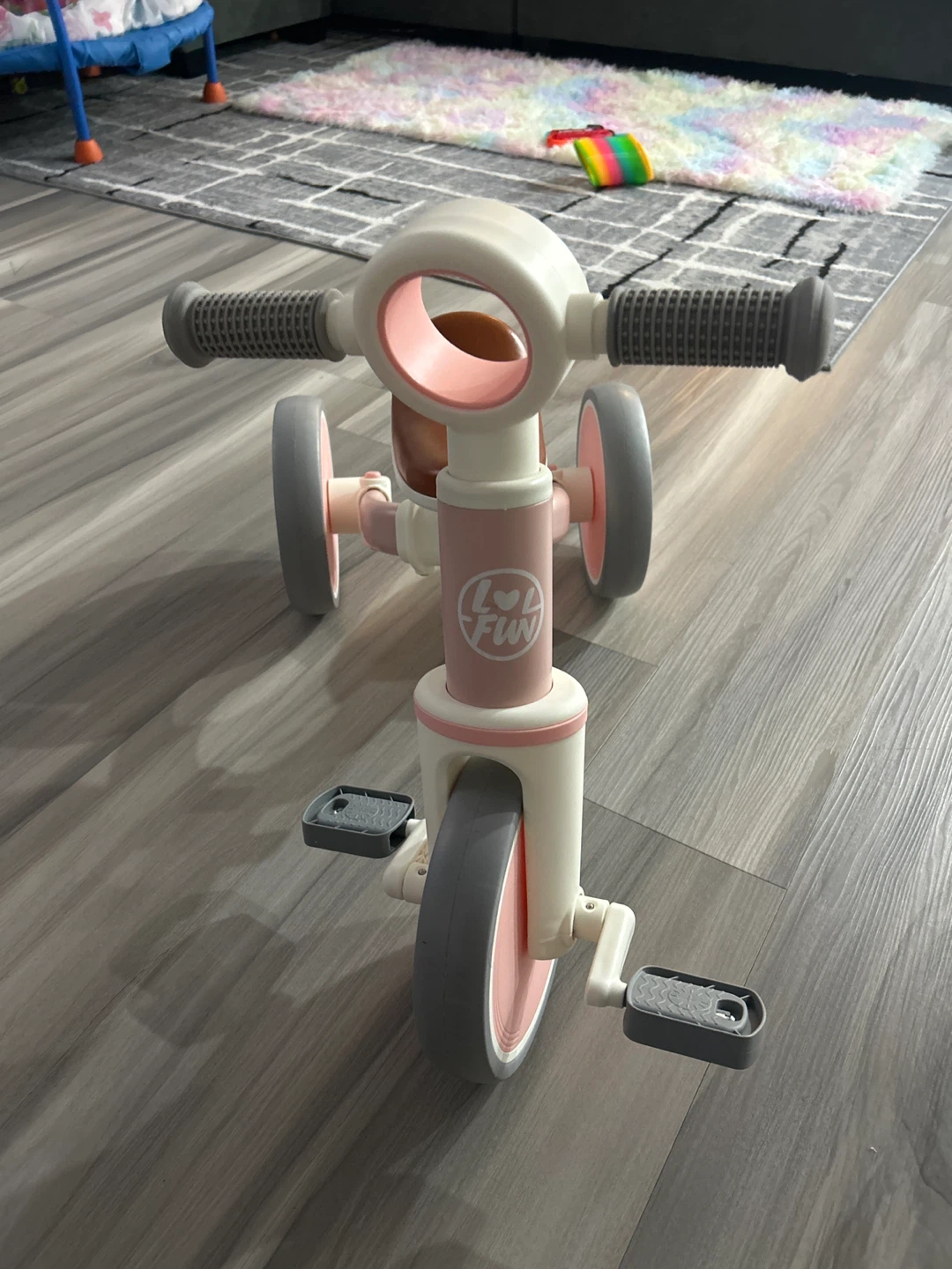 LOL-FUN Pink 4-in-1 Kids Tricycle - photo 3