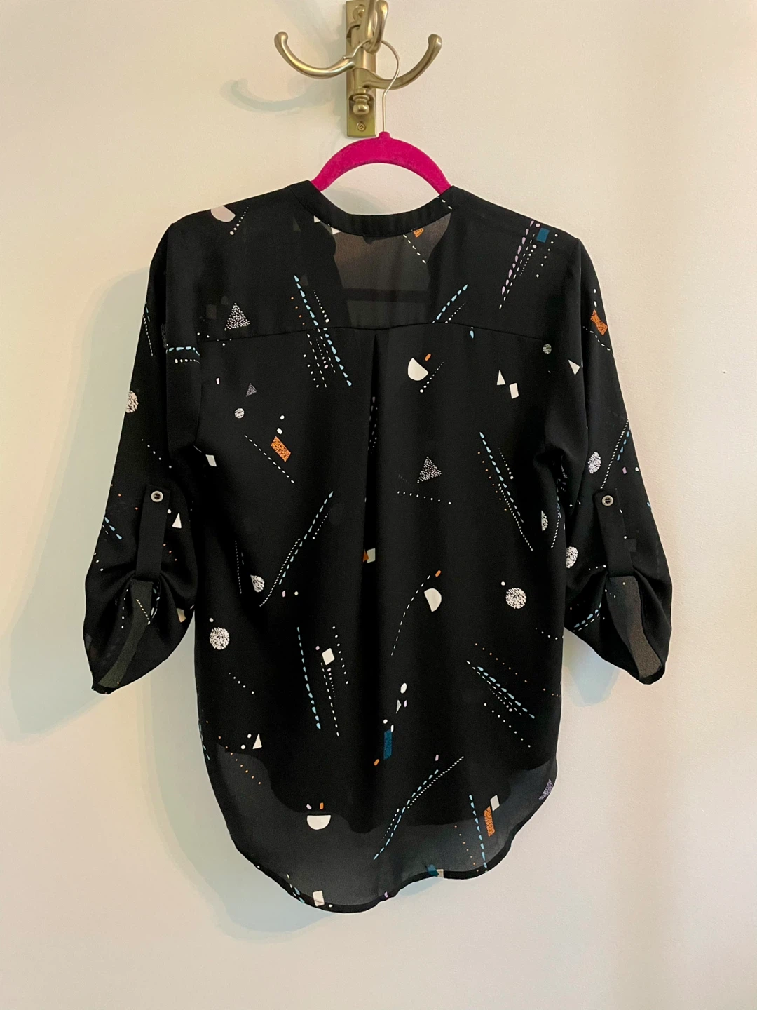 Le Château Black Blouse - Size Small - photo 2