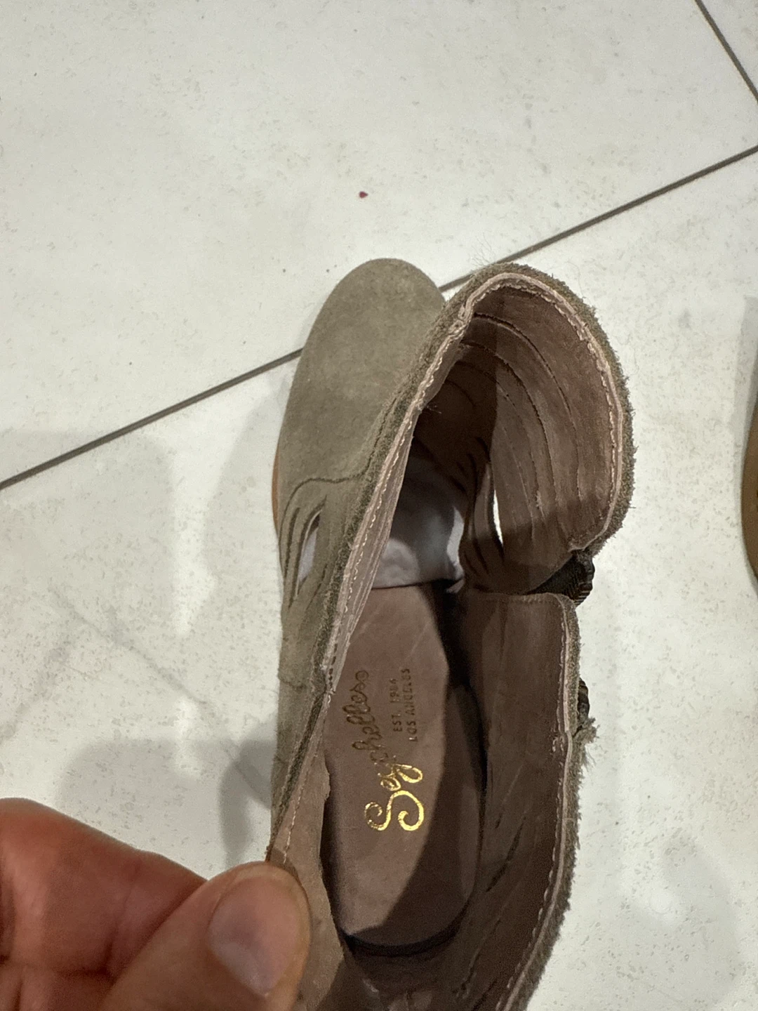 Seychelles Suede Ankle Boots - Size 6 - photo 5