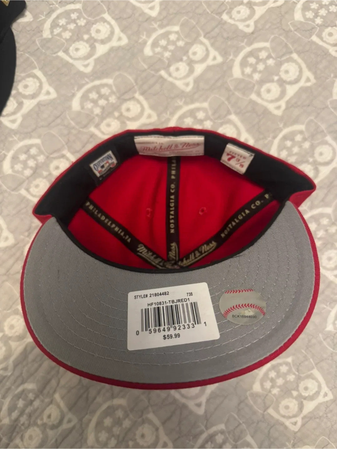 New era 3 new hats never worn 7 3/8 image indicator(3)