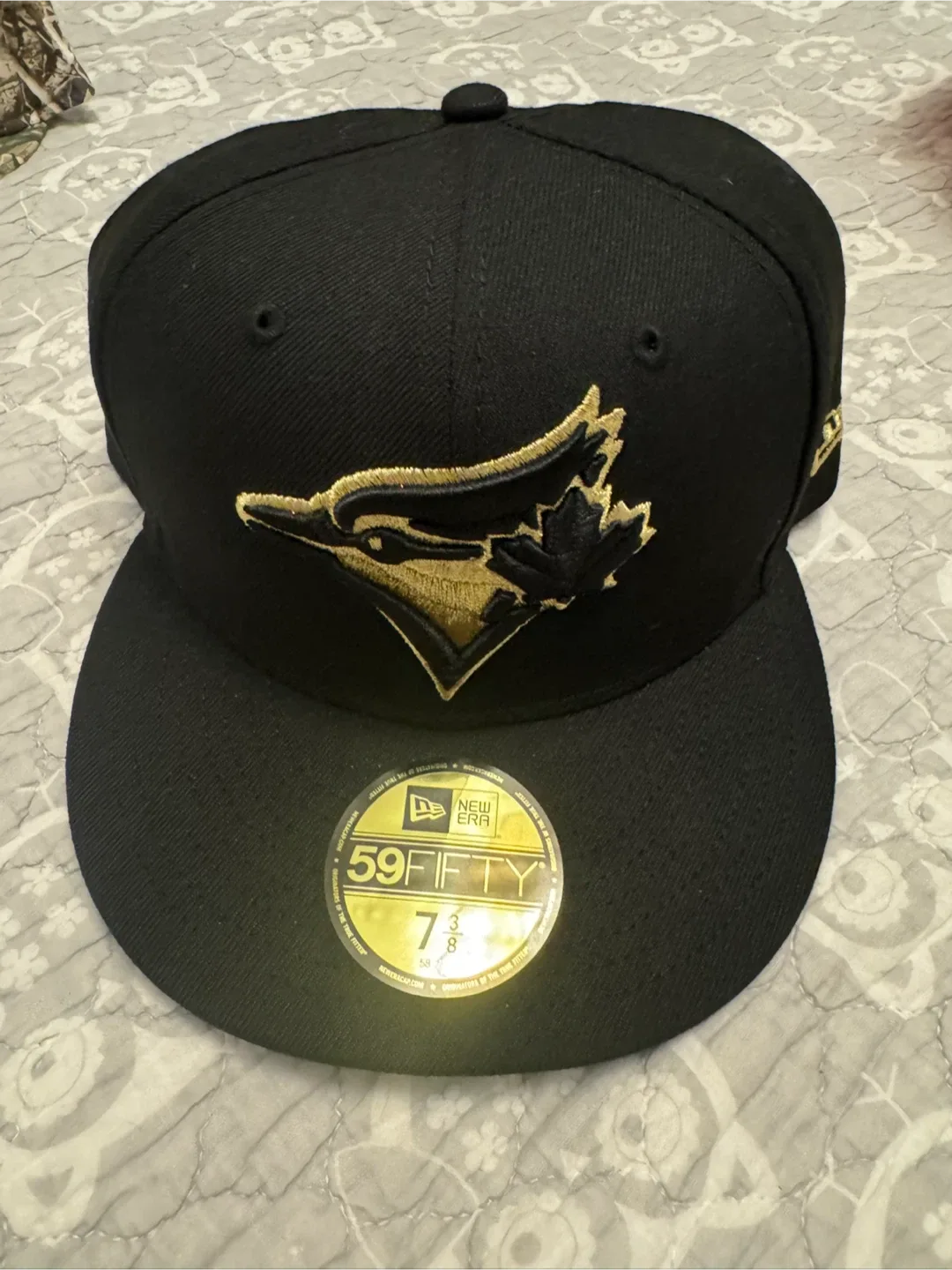 New era 3 new hats never worn 7 3/8 image indicator(4)
