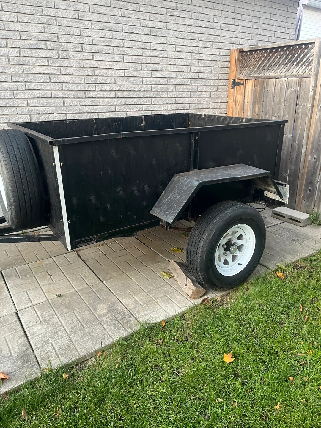 Utility Trailer - Black