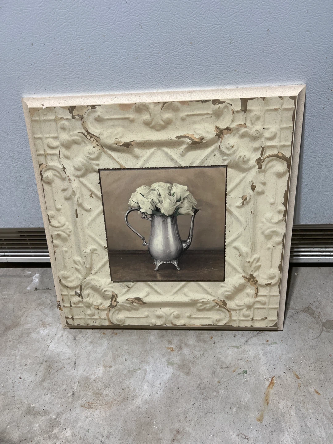Framed Floral Still Life Print