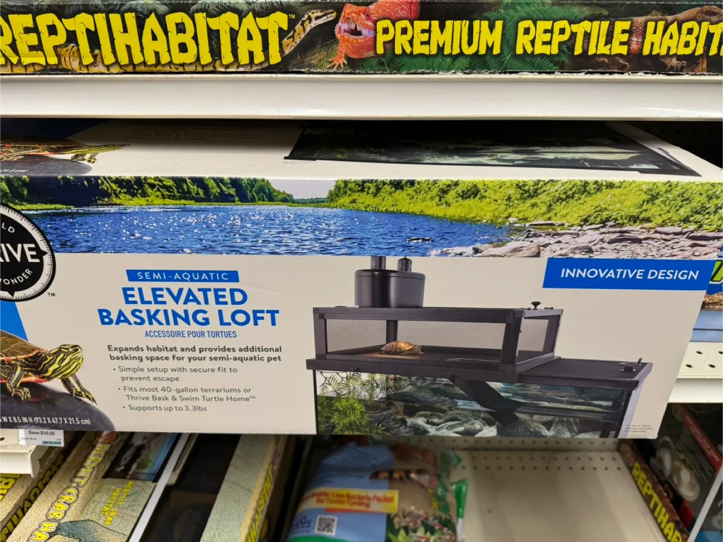 Zoo Med Elevated Basking Loft - Semi-Aquatic image indicator(2)