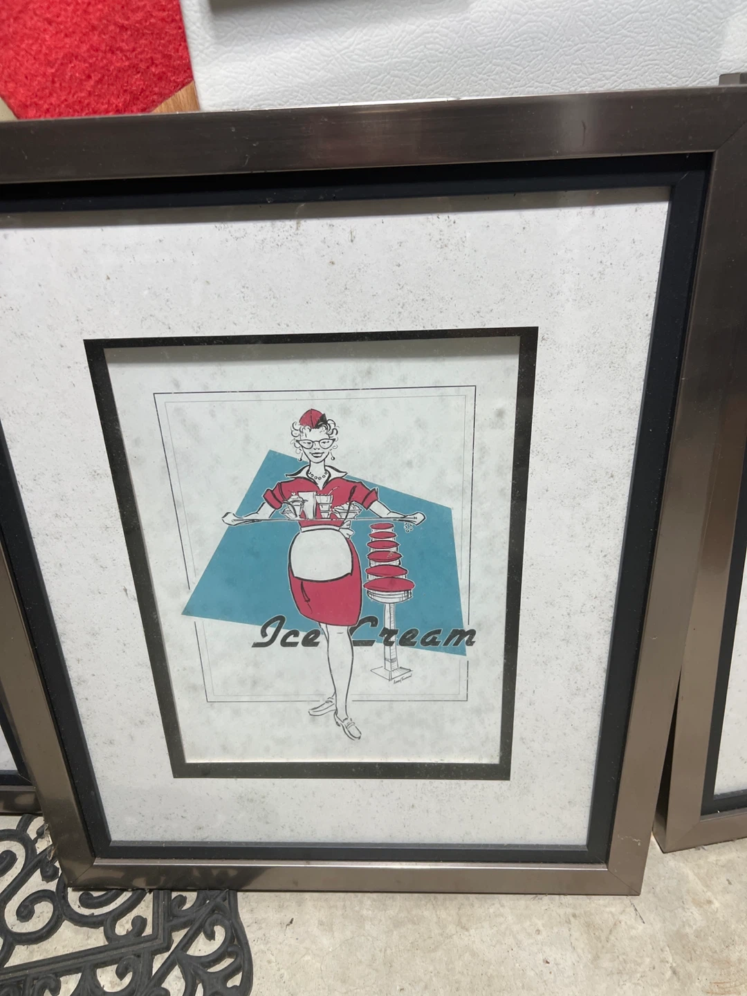 Framed Diner Art Prints - Set of 3 - photo 2
