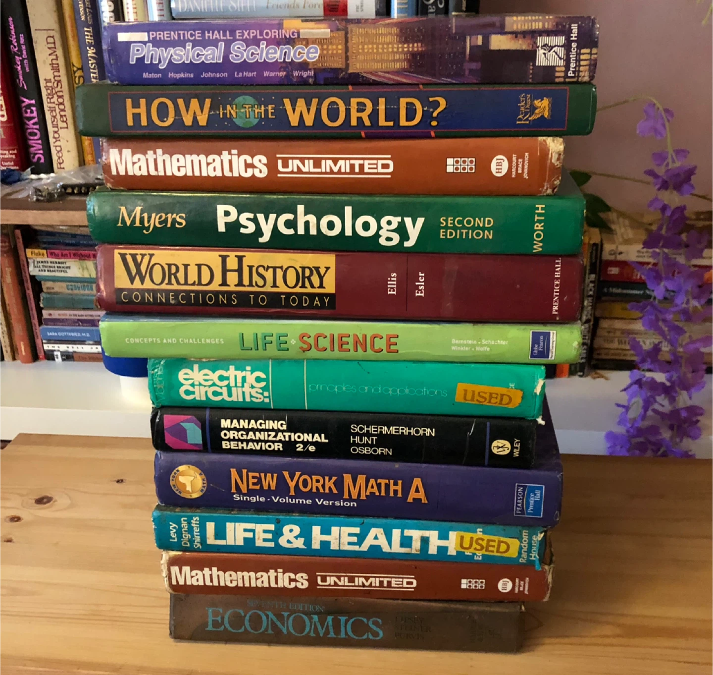Lot of Various Textbooks 🥕