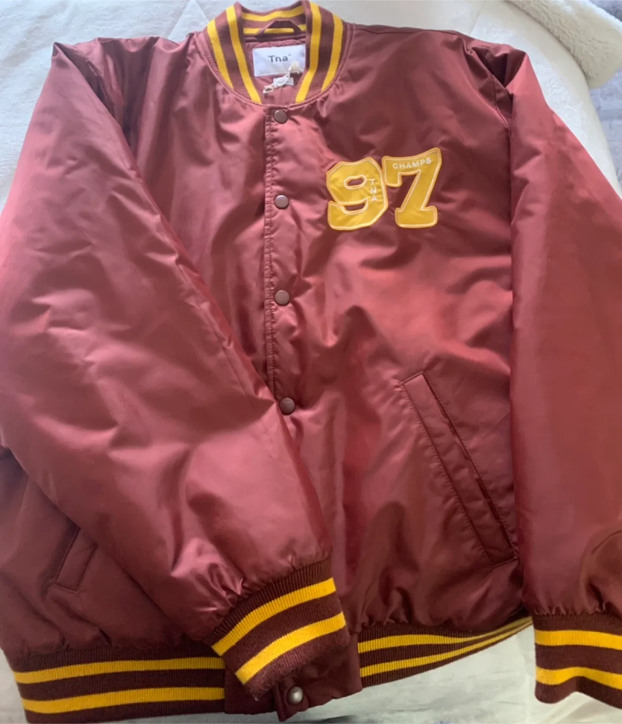 Tna The Varsity Bomber Jacket - Size L image indicator(4)