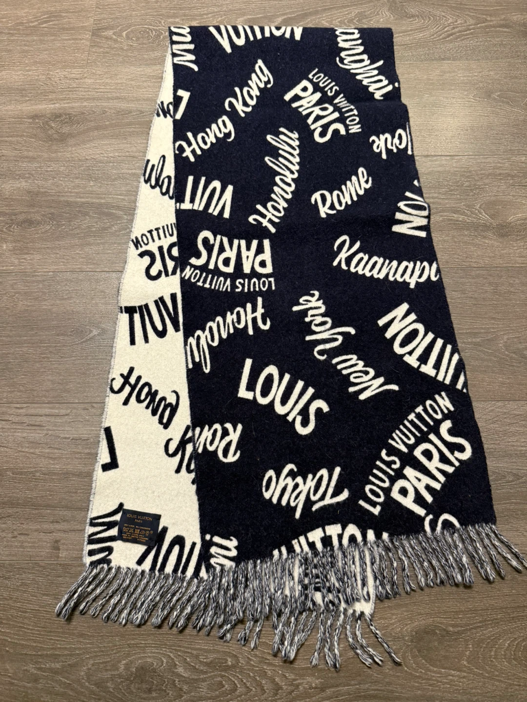 Louis Vuitton Paris Cities Wool & Cashmere Scarf - photo 2