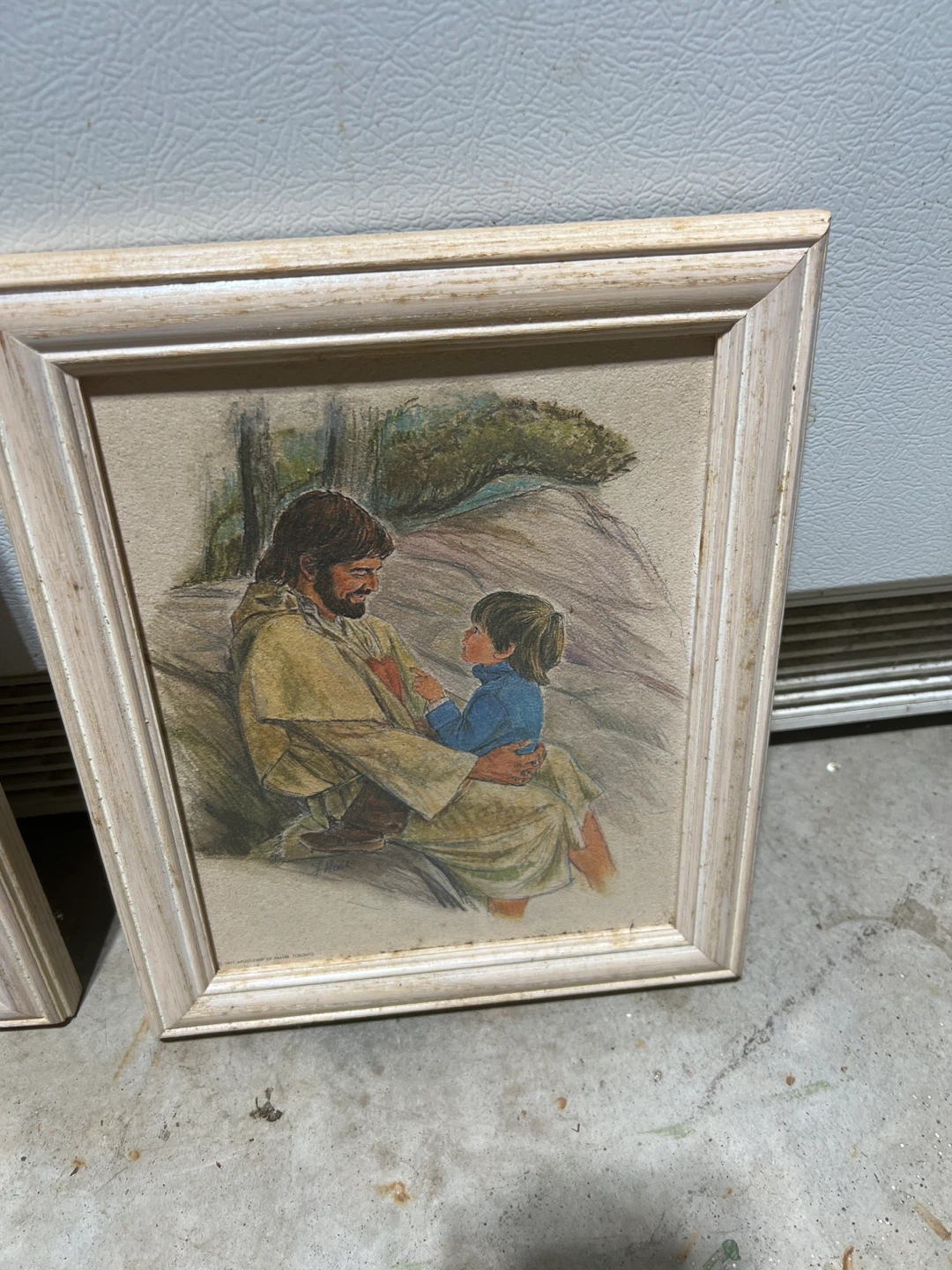 Framed  Jesus and children - photo 2
