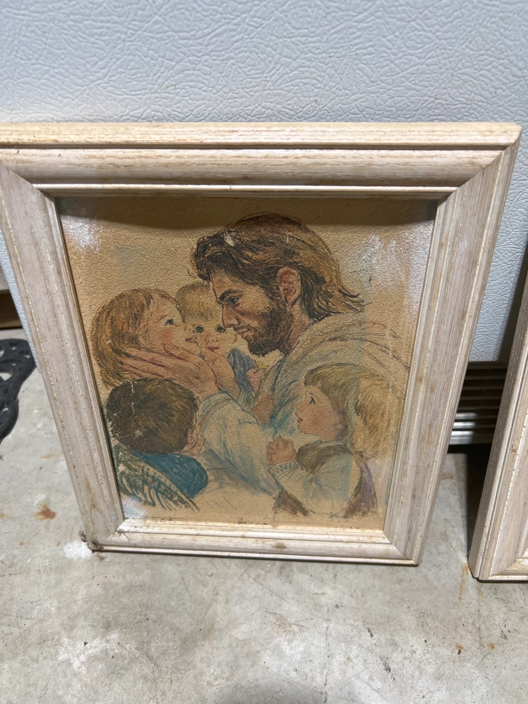 Framed  Jesus and children