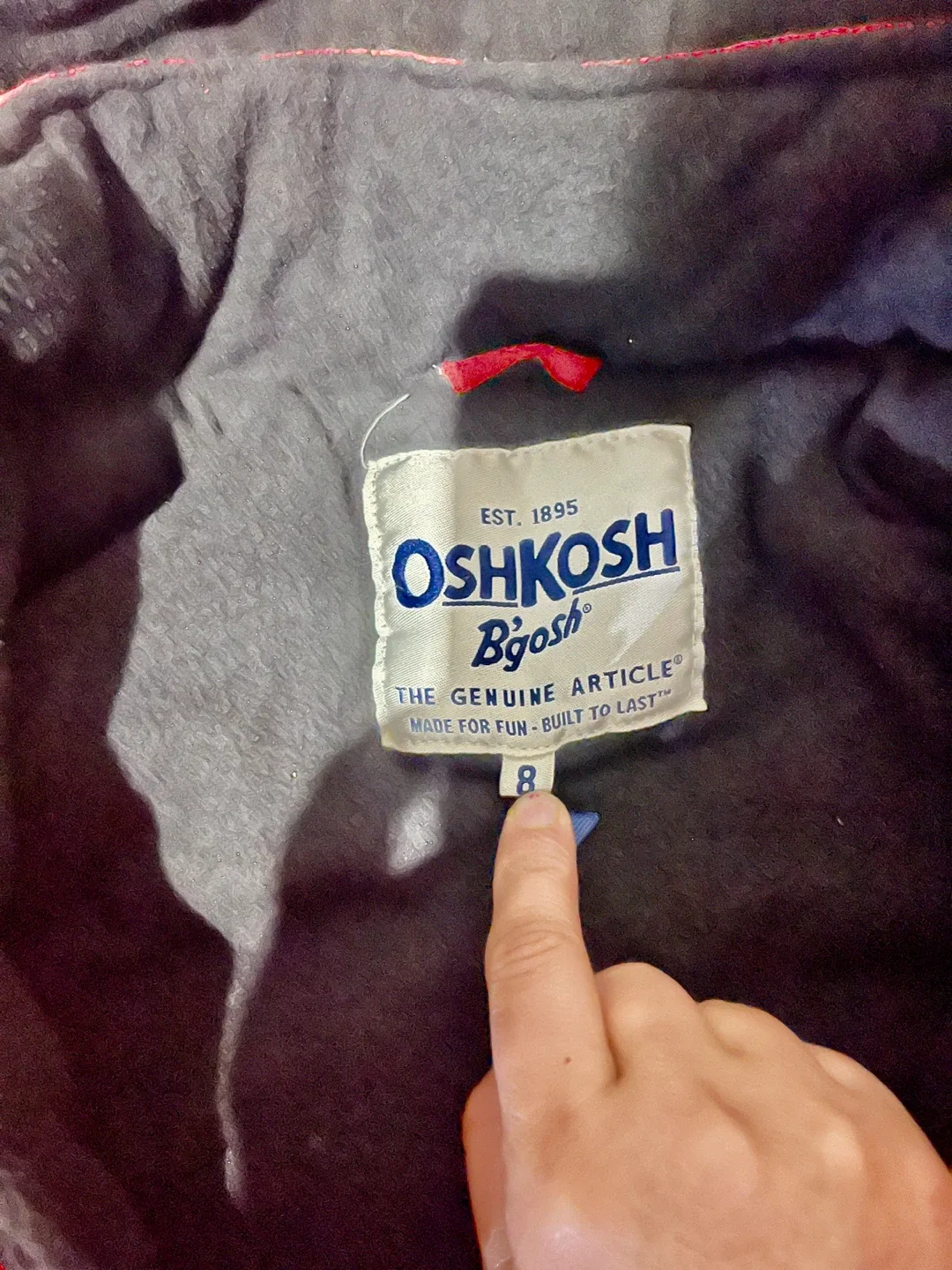 OshKosh B'gosh Snowsuit - Size 8 image indicator(2)