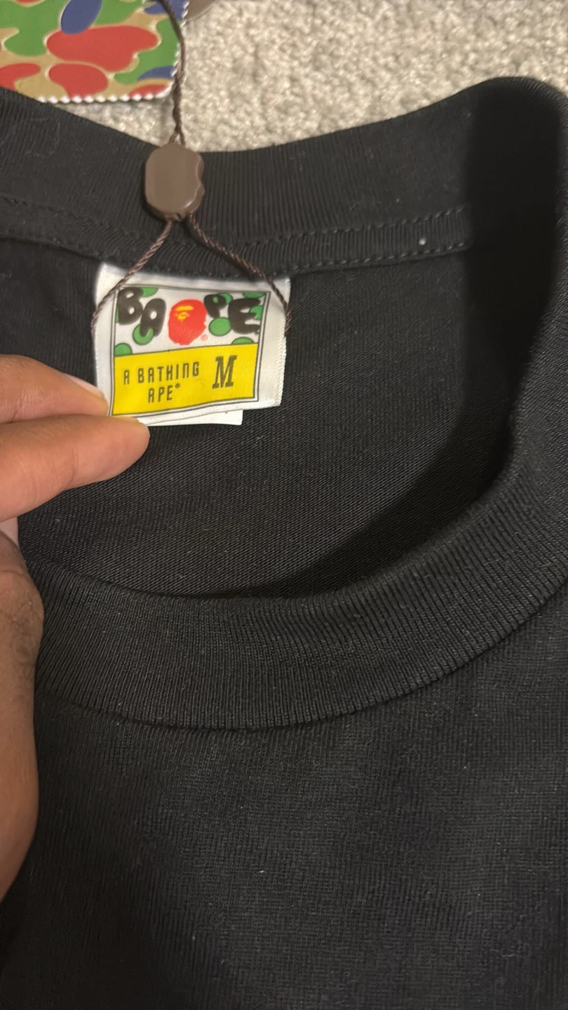 BAPE x Chrome Hearts Baby Milo Tee  Size M - photo 4