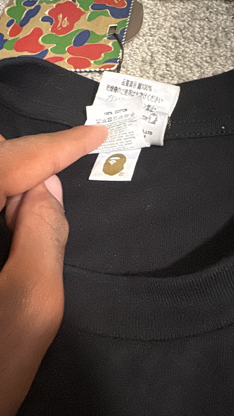 BAPE x Chrome Hearts Baby Milo Tee  Size M - photo 5