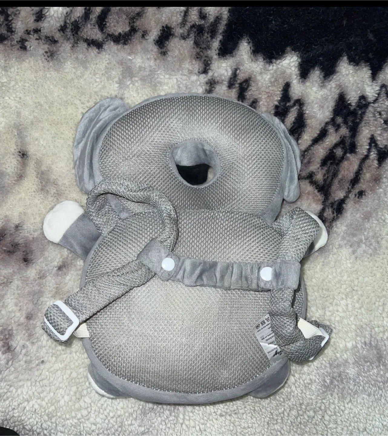 Baby Head Protector Backpack - Gray image indicator(3)