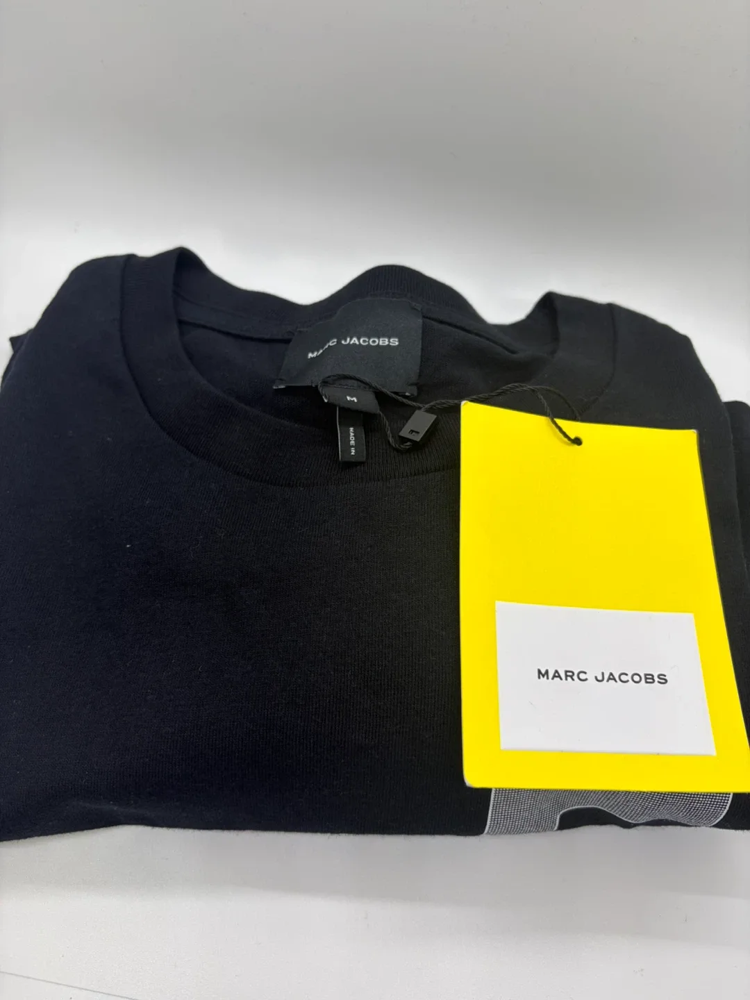 Marc Jacobs Rubric Longsleeve Tee, Black image indicator(4)