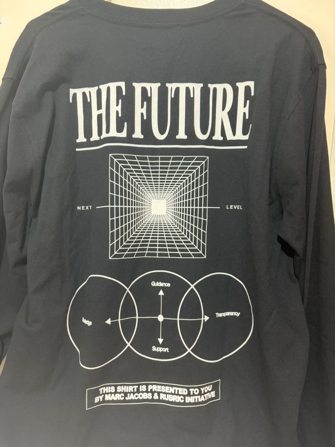 Marc Jacobs Rubric Longsleeve Tee, Black image indicator(3)