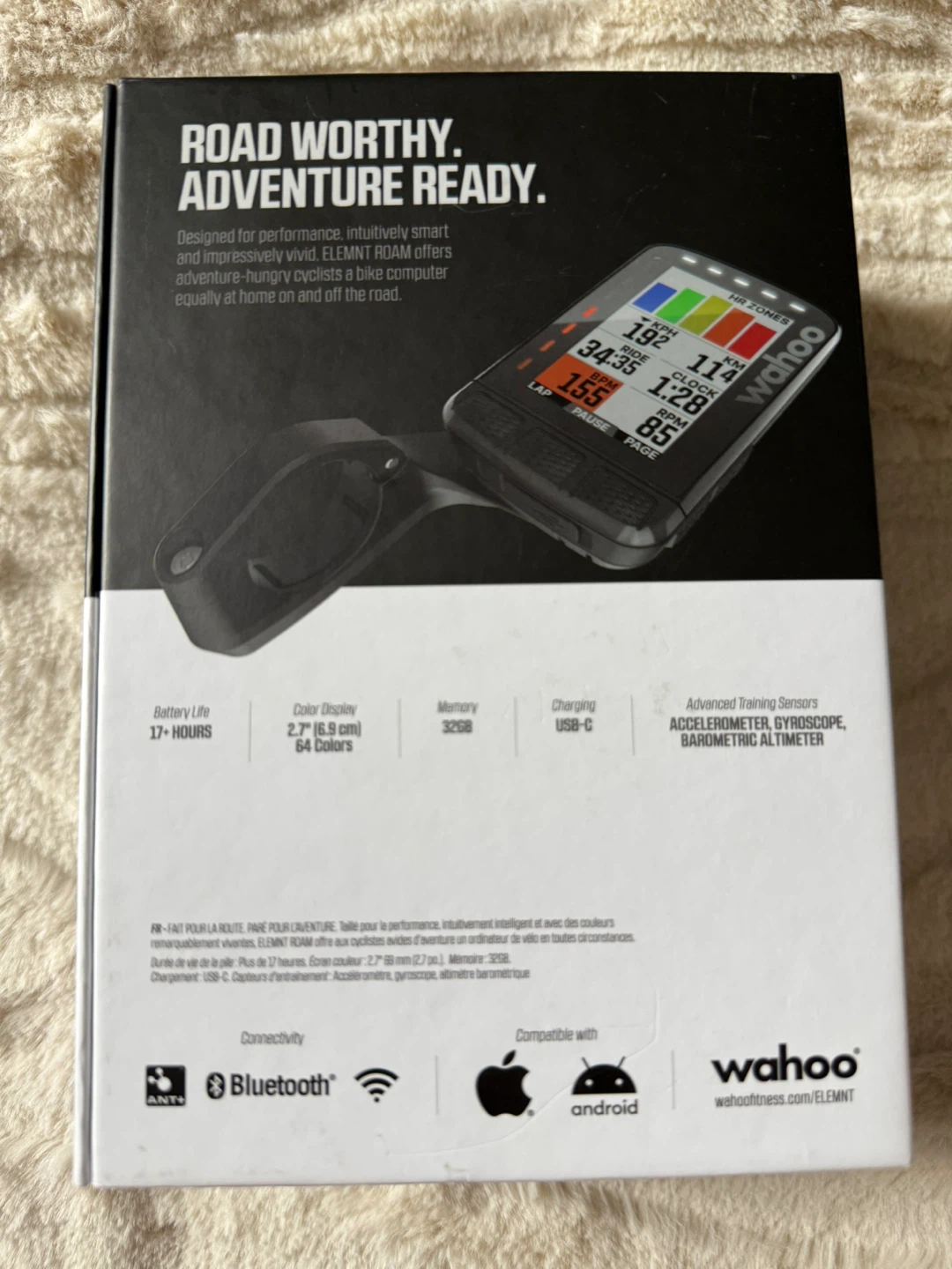 Wahoo ELEMNT ROAM GPS Bike Computer - Like New! - photo 2
