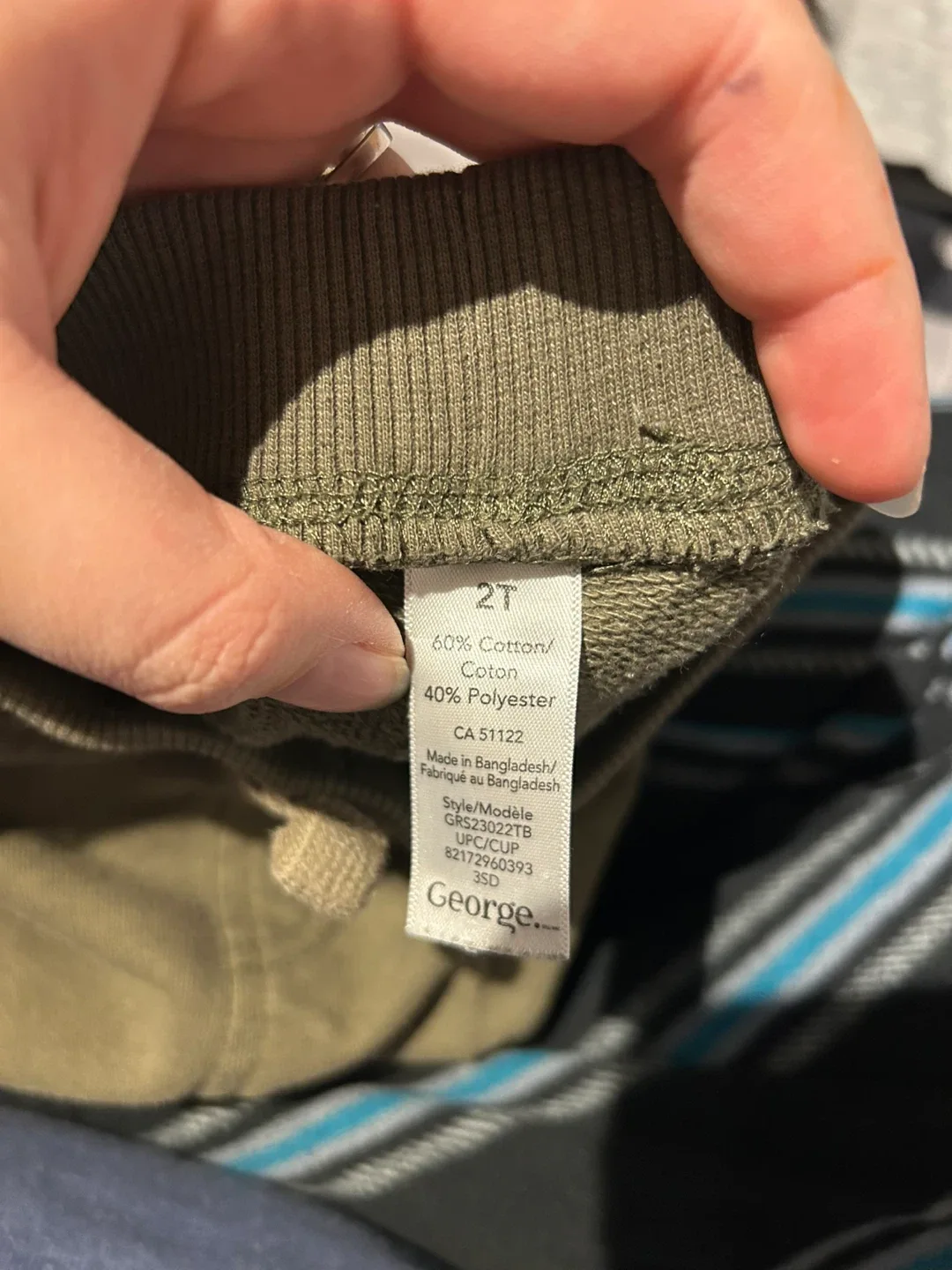 George 2T Shorts - Grey, Olive, Beige - Set of 3 image indicator(6)