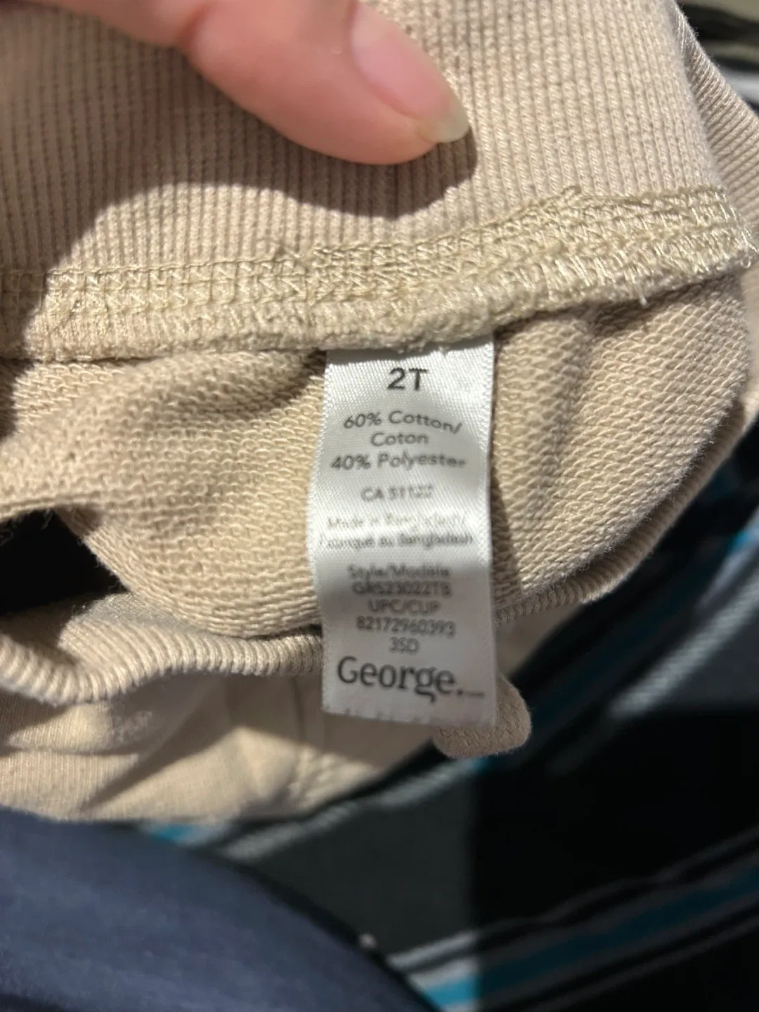 George 2T Shorts - Grey, Olive, Beige - Set of 3 image indicator(7)