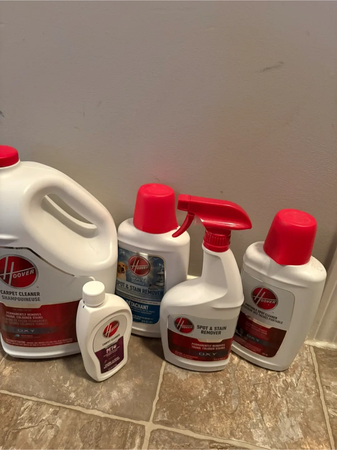 Hoover Powerscrub Carpet Cleaner set