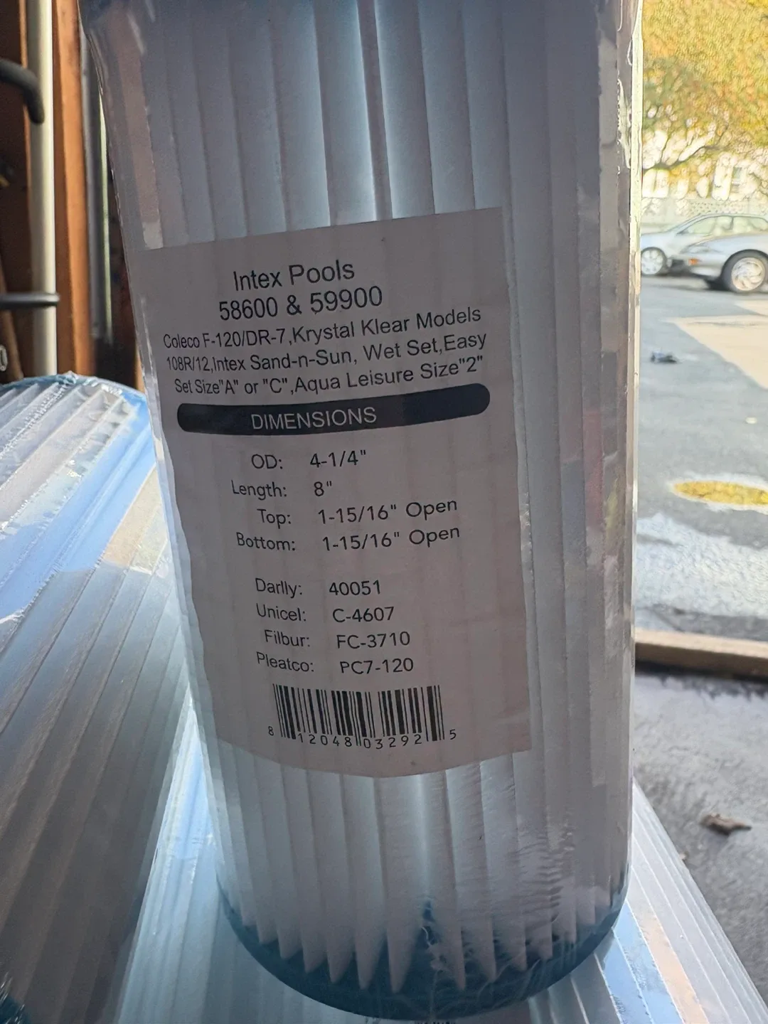 Intex Pool Filter Cartridge 58600 & 59900 image indicator(2)