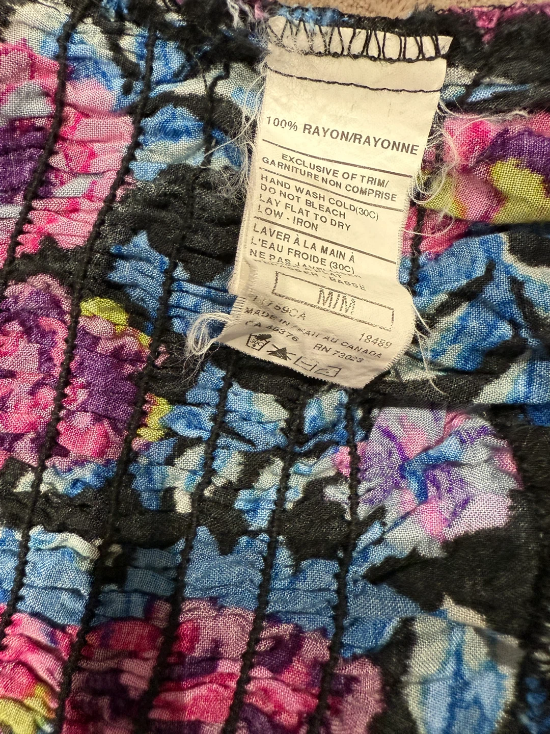 Floral Tank Top - Size M - photo 4