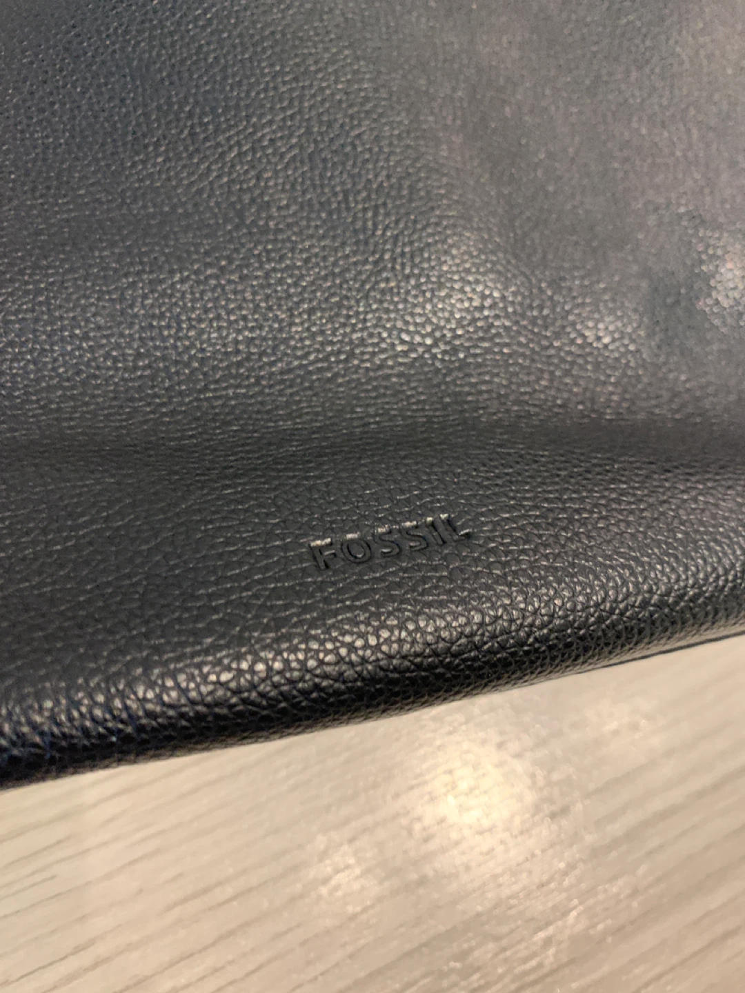Fossil Black Leather Tote Bag - photo 2