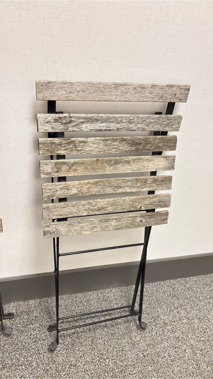 Folding Bistro Chairs - Set of Two image indicator(3)