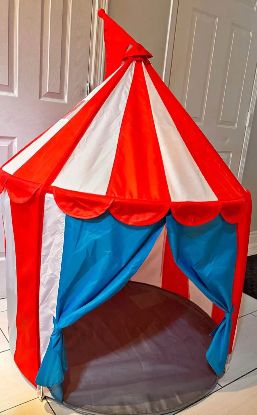 Kids Circus Tent - Red, White & Blue