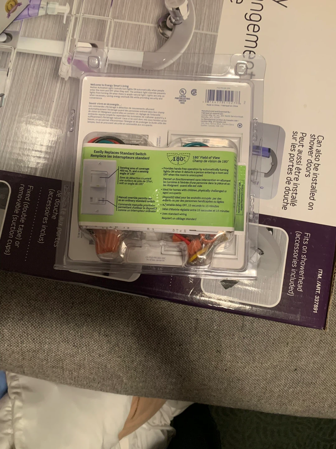 Leviton Decora Occupancy Motion Sensors - photo 2