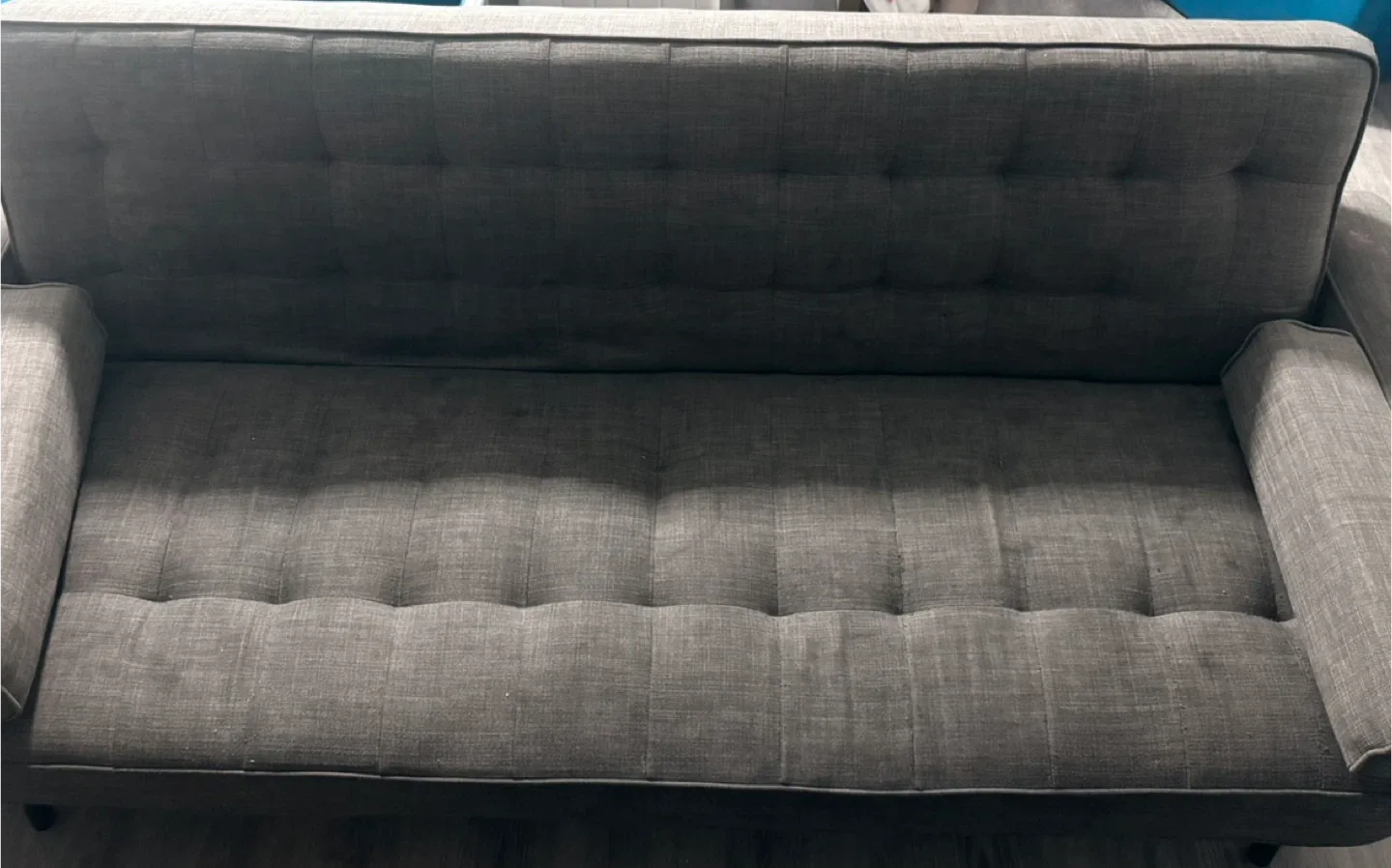 Grey Tufted Sofa image indicator(2)