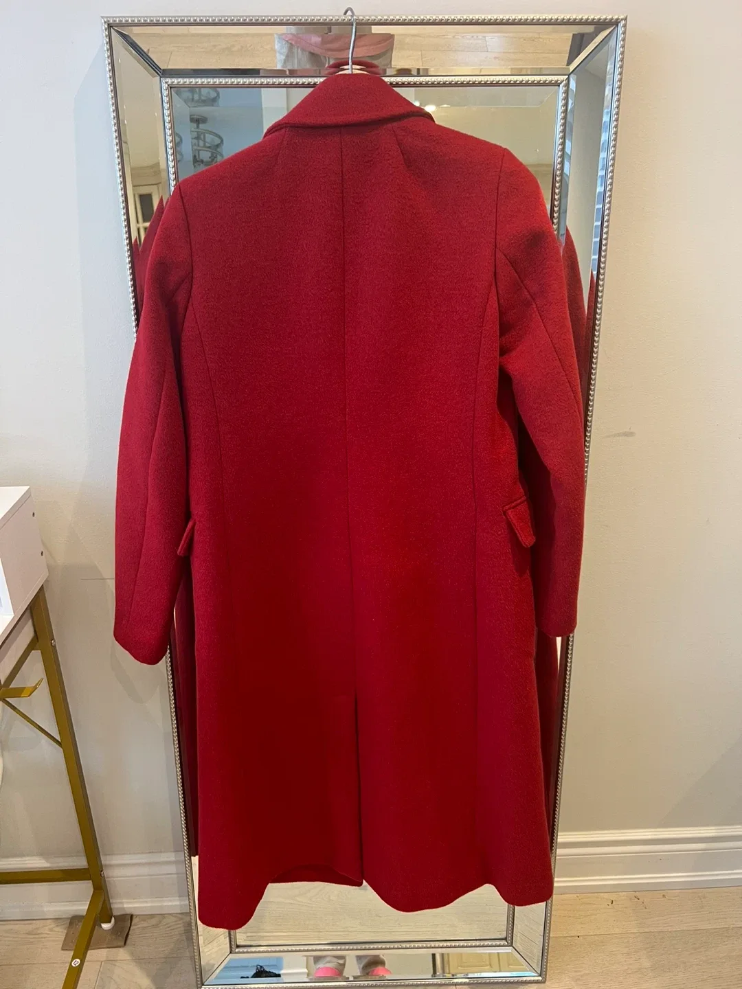 GAP Red Wool Blend Coat - Size XS image indicator(9)