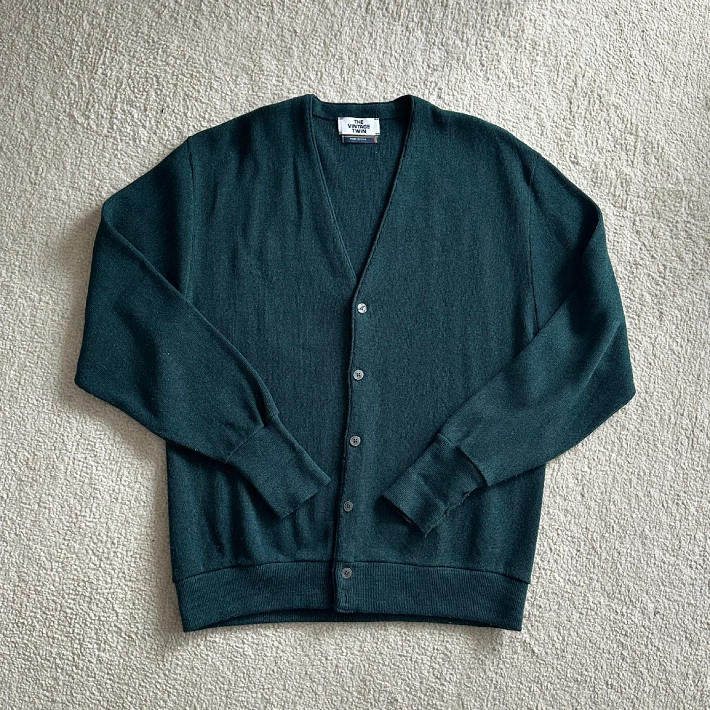 Dark Green Cardigan