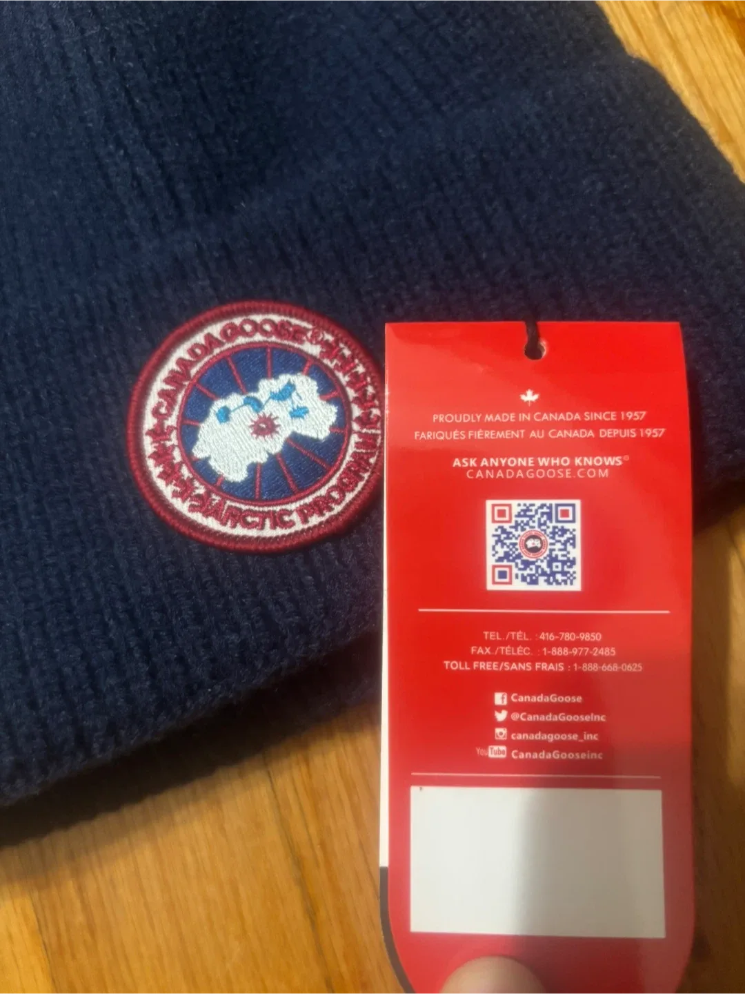 Canada Goose Arctic Program Beanie - Navy image indicator(3)