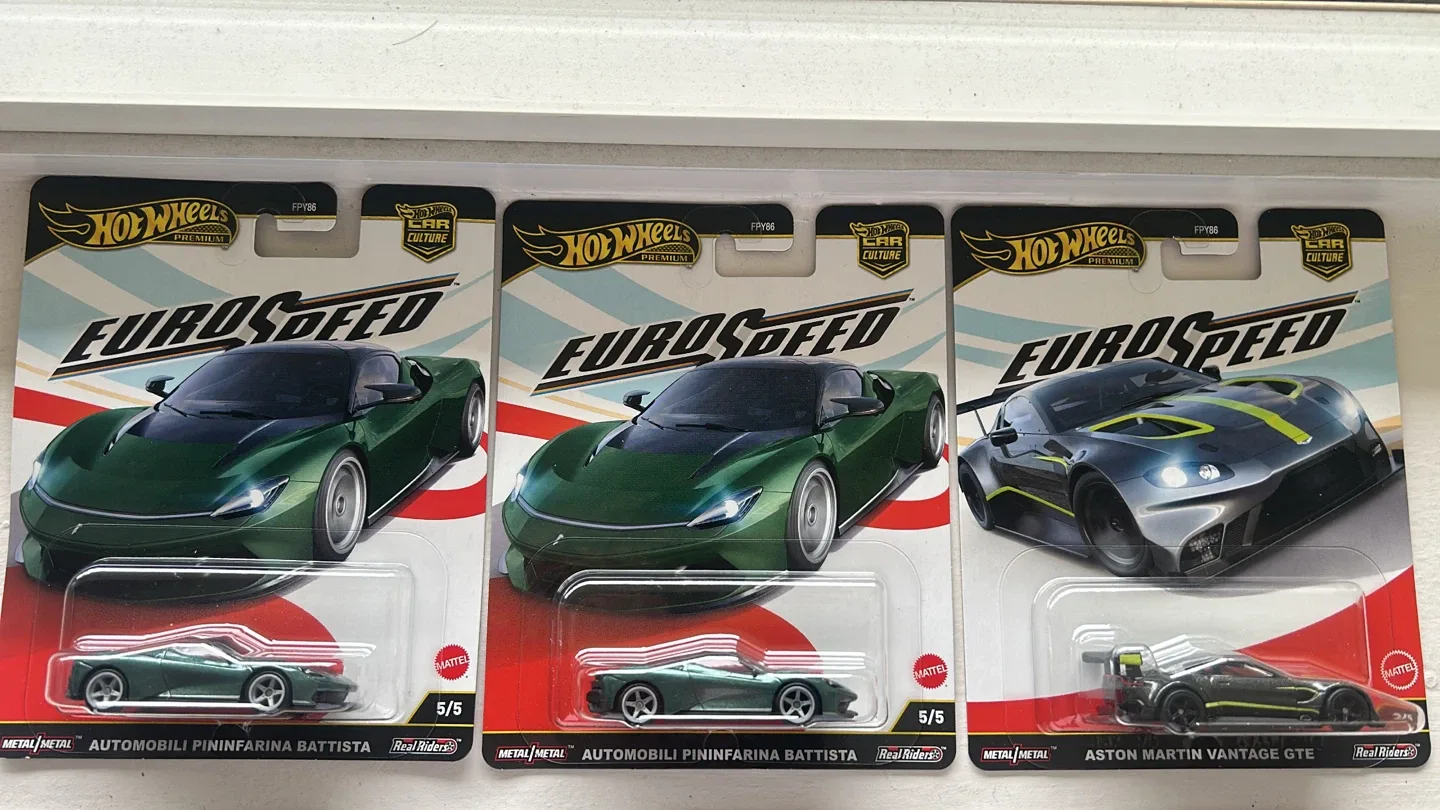 1:64, Hotwheels Premium (Euro Speed Set)