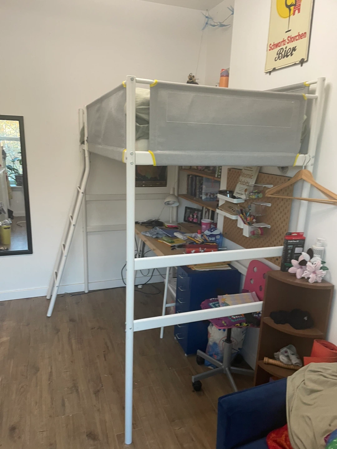IKEA Småstad Loft Bed with mattress - photo 2