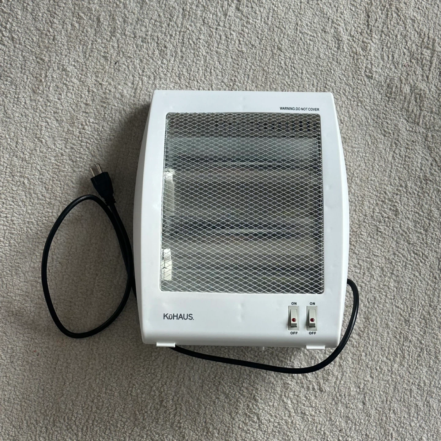 KōHAUS Compact Quartz Heater - photo 2