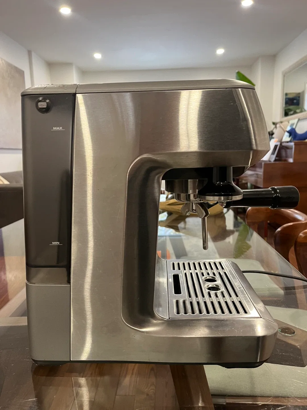 Breville Espresso Machine + Portafilter, Tamper, and Accessories image indicator(4)