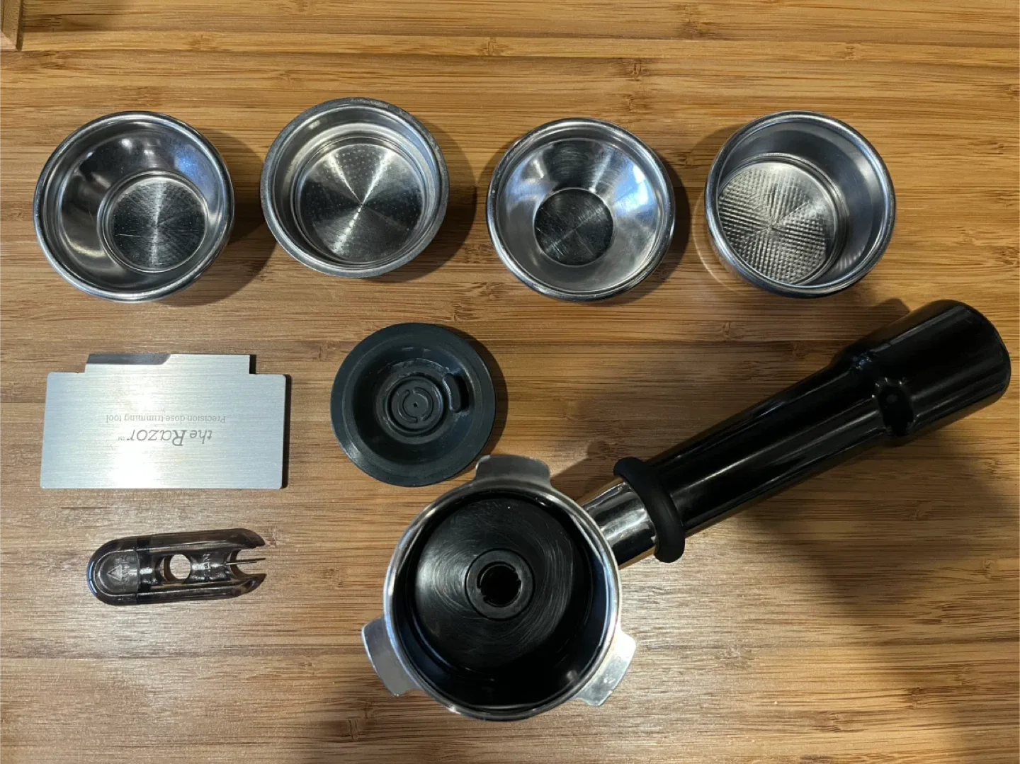 Breville Espresso Machine + Portafilter, Tamper, and Accessories image indicator(2)