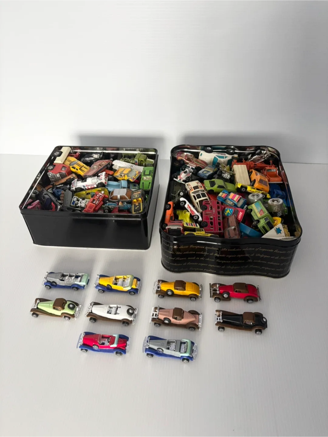 Collection of vintage Hong Kong diecast cars and other toys image indicator(3)