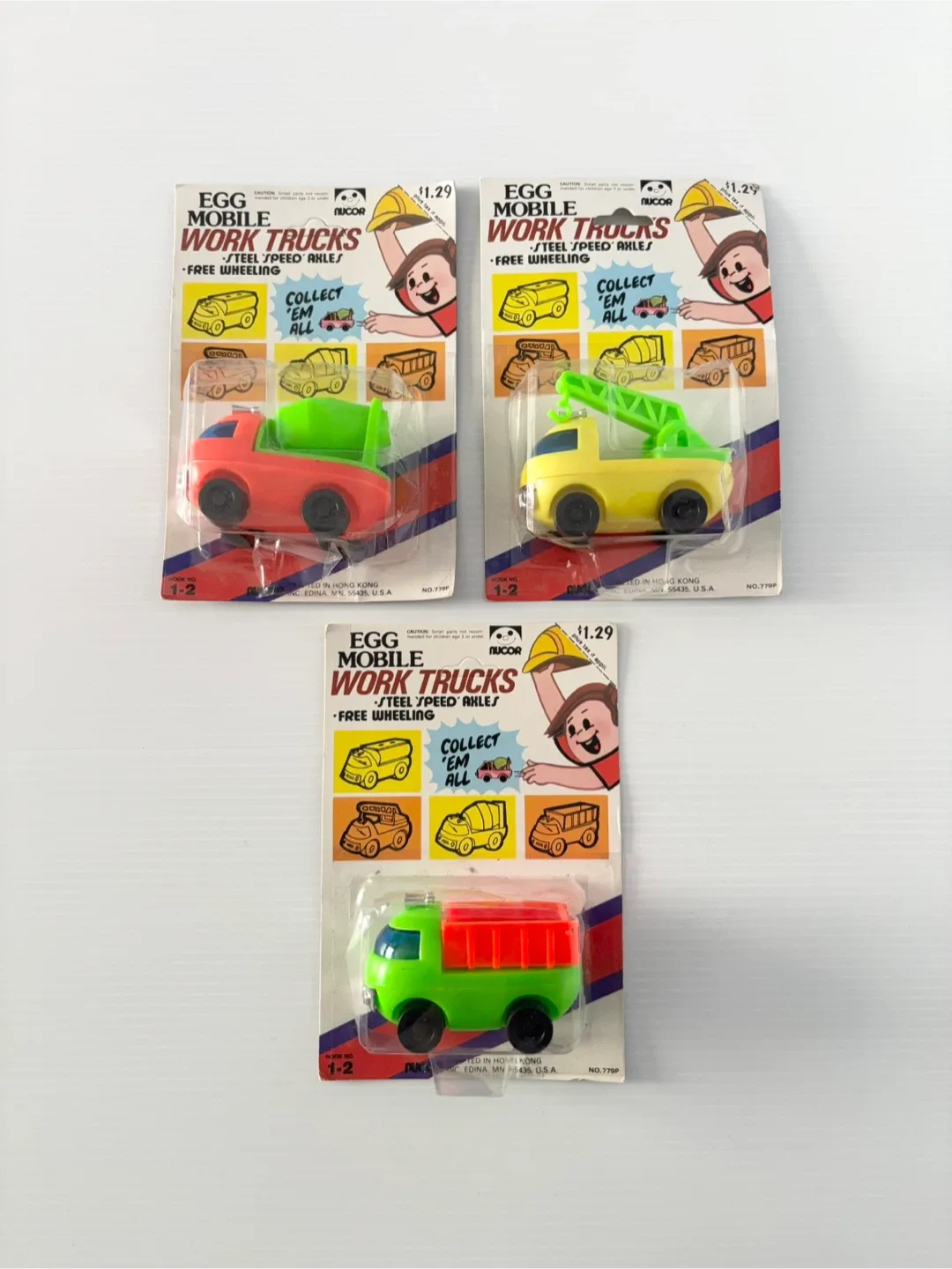 Collection of vintage Hong Kong diecast cars and other toys image indicator(4)
