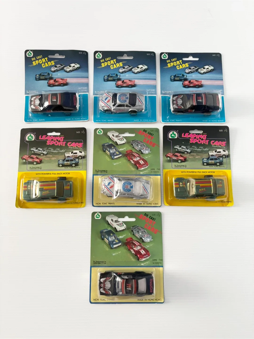Collection of vintage Hong Kong diecast cars and other toys image indicator(8)
