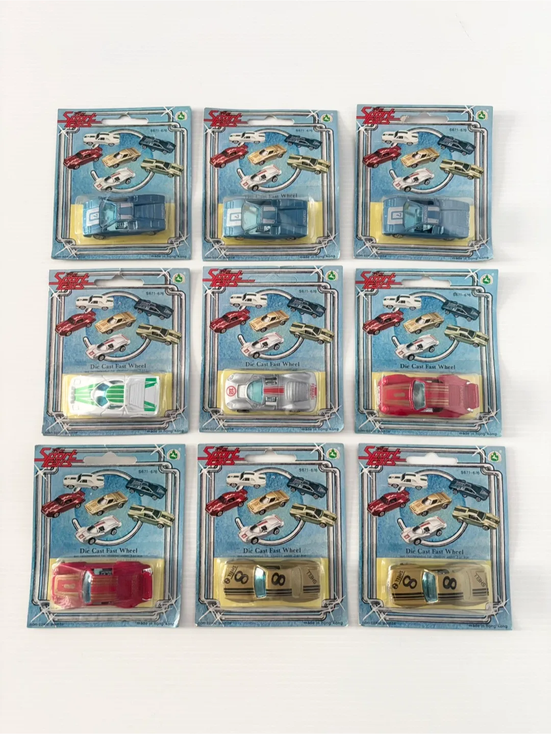 Collection of vintage Hong Kong diecast cars and other toys image indicator(7)
