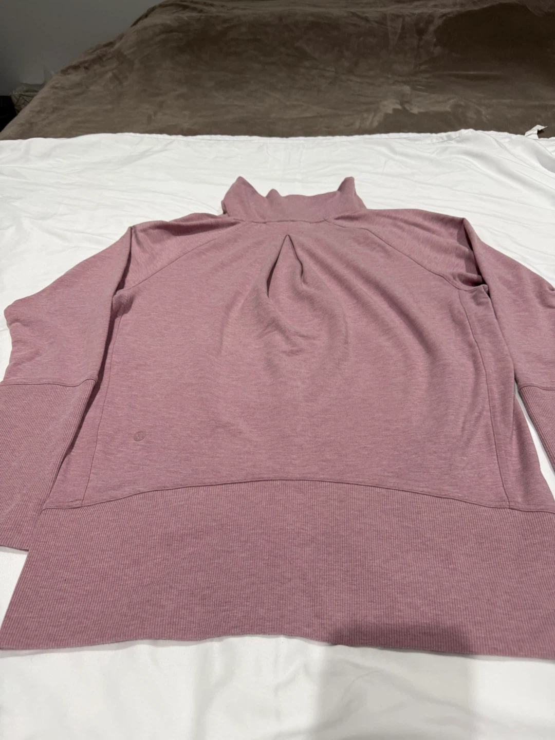 Lululemon Mauve Funnel Neck Pullover - Size 8 - photo 4