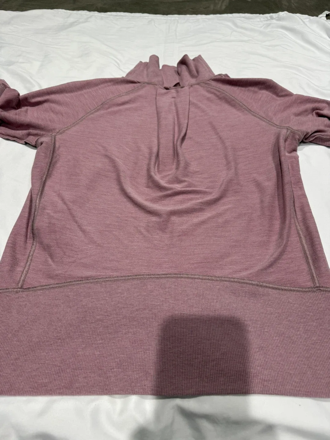 Lululemon Mauve Funnel Neck Pullover - Size 8 image indicator(7)