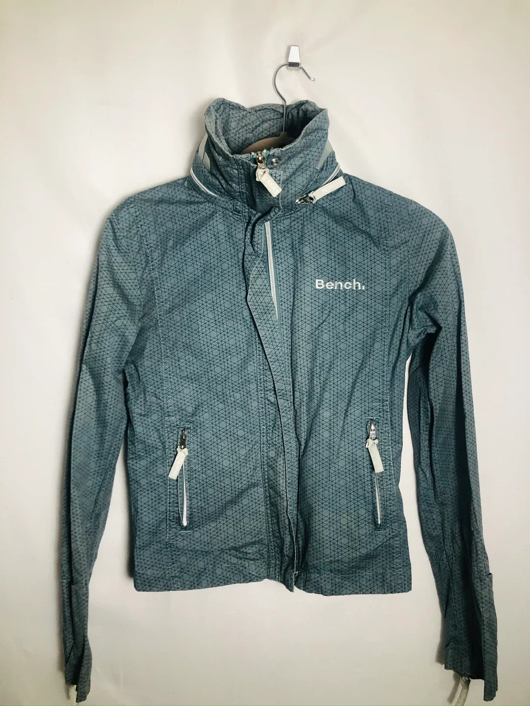 Women’s Blue Bench Jacket. Size Small.