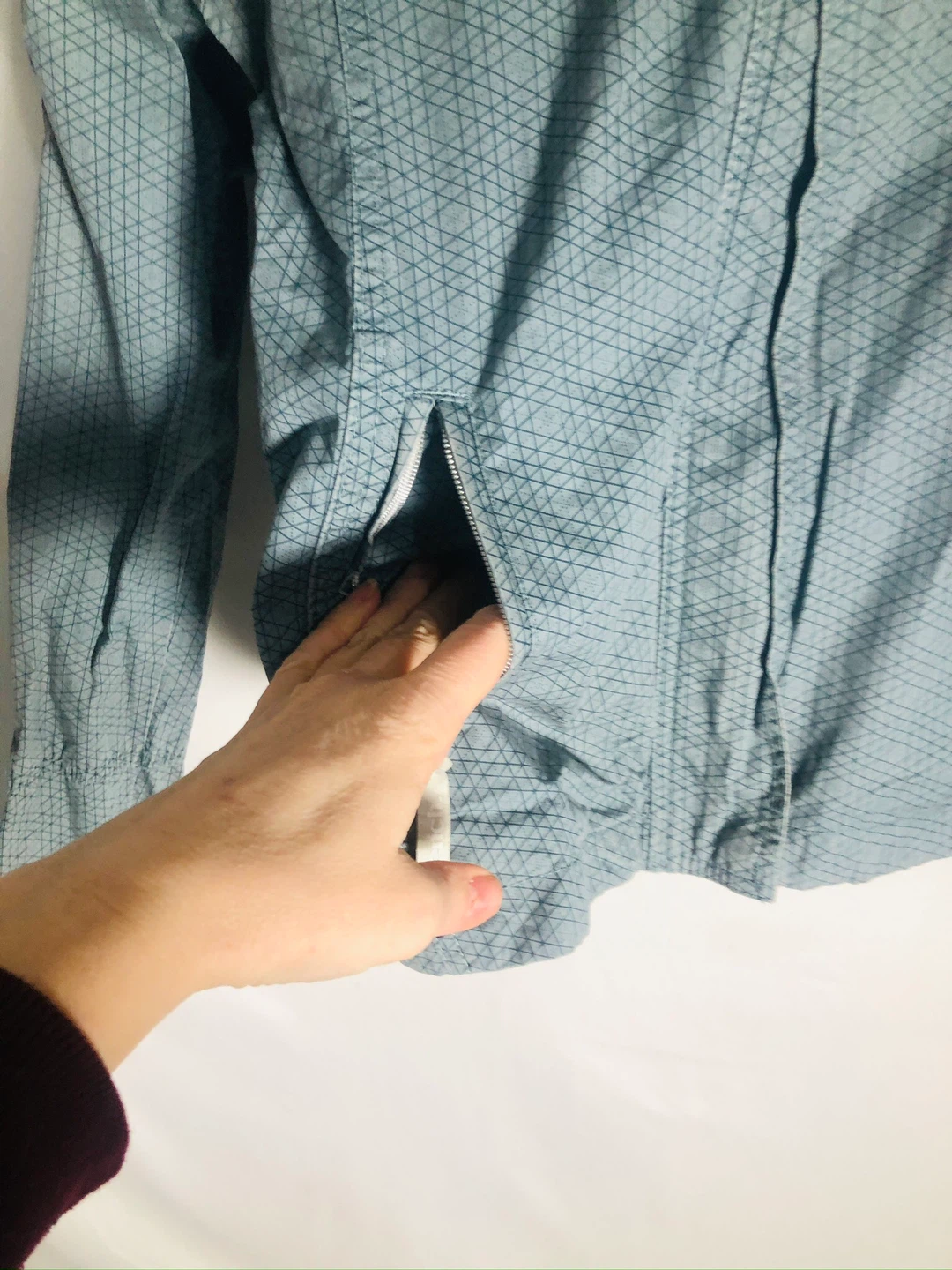 Women’s Blue Bench Jacket. Size Small. - photo 4
