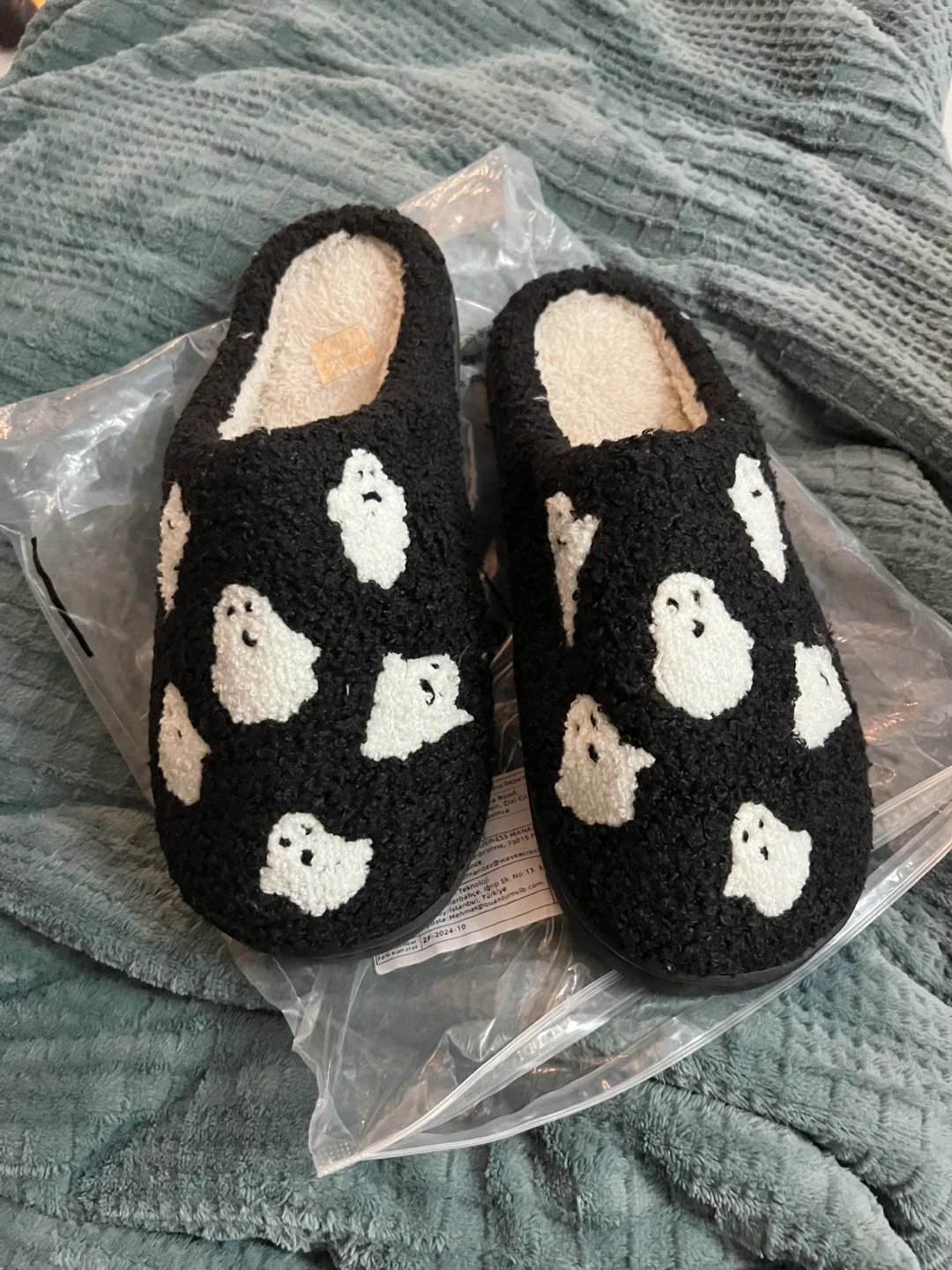 NEW Ghost Pattern Slippers image indicator(3)